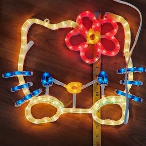 Sanrio Christmas Hello Kitty Illumination Light, Rare Find, Limited, Wall Hang